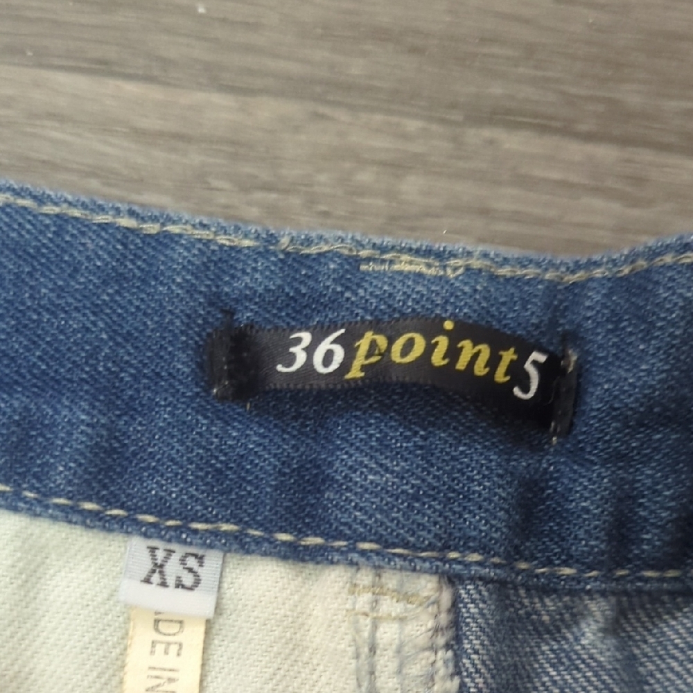 36 Point 5 American Flag Jean Shorts - Picture 2 of 7